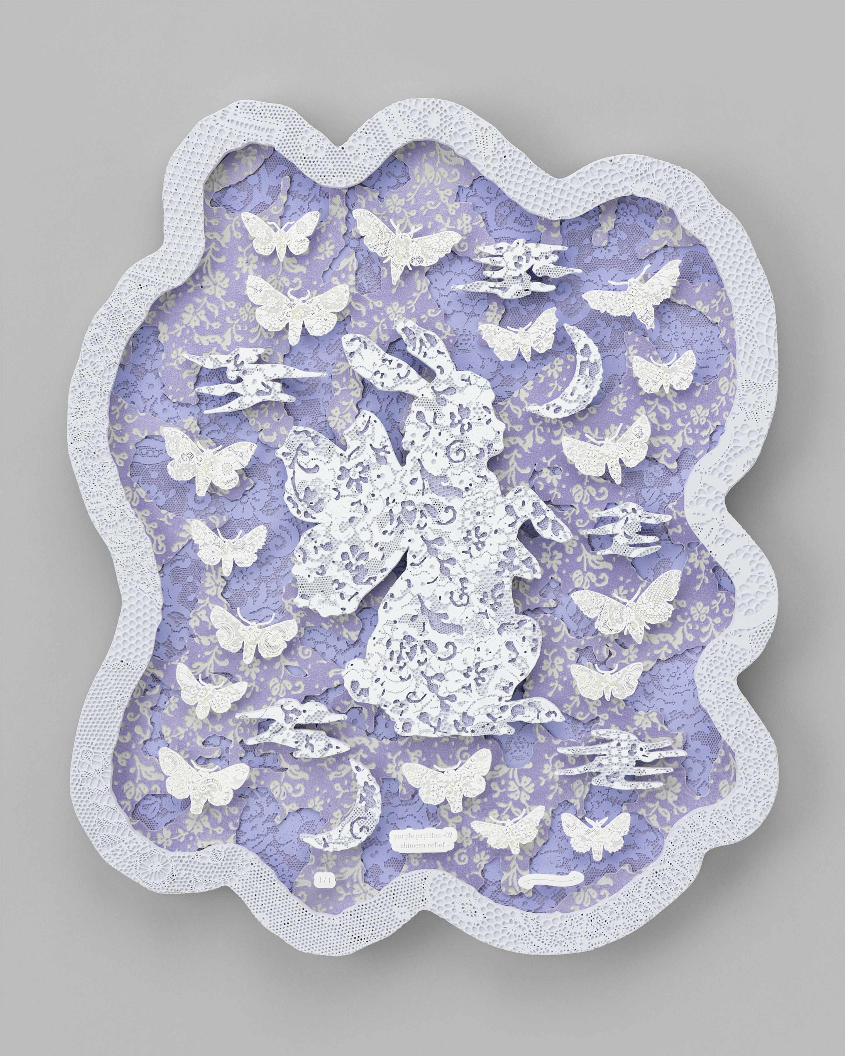 purple papillon-02 -chimera relief -