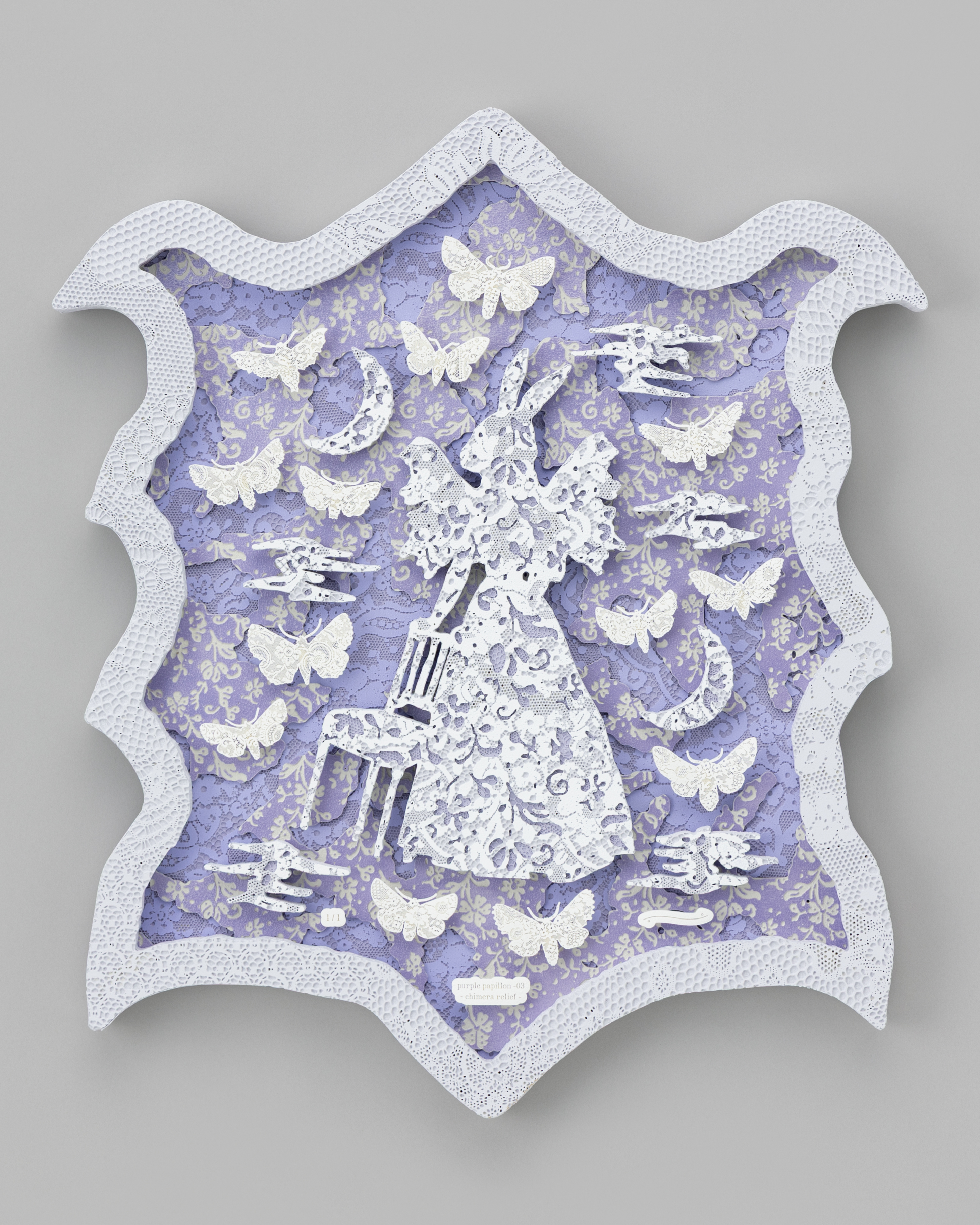 purple papillon-03 -chimera relief -