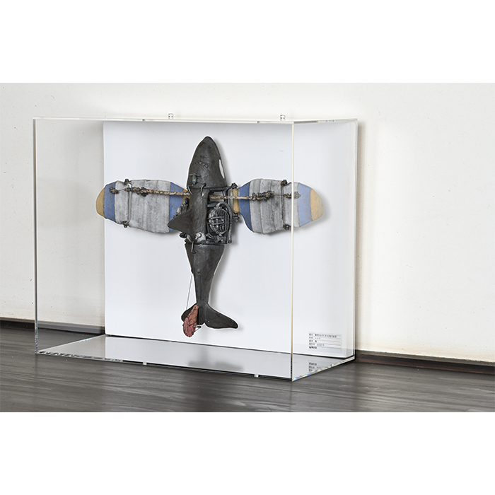 鯱型羽ばたき式飛行装置