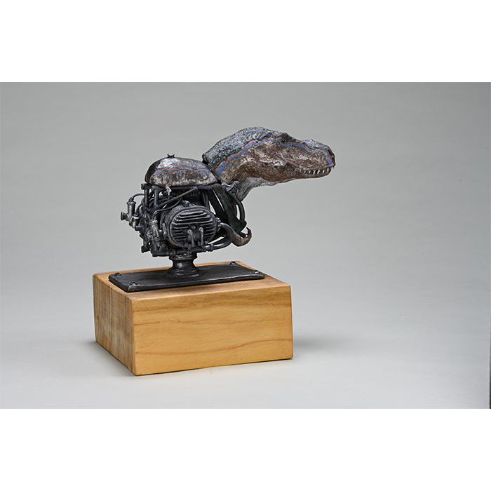 ティラノサウルスの胸像