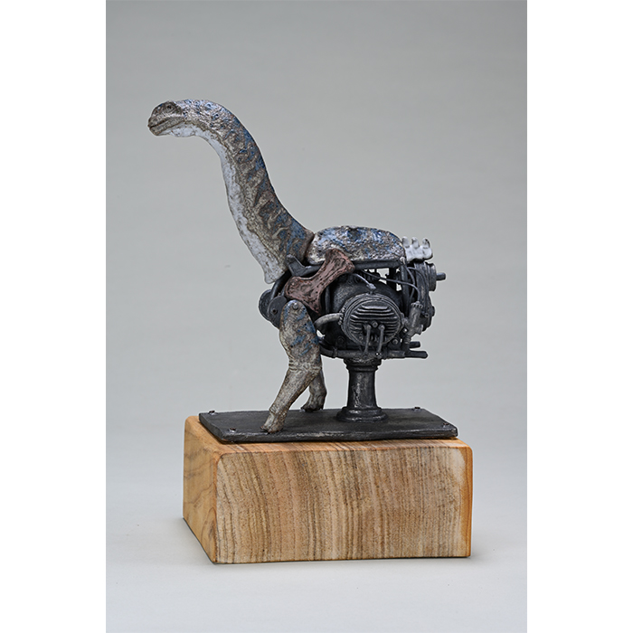 カマラサウルスの胸像