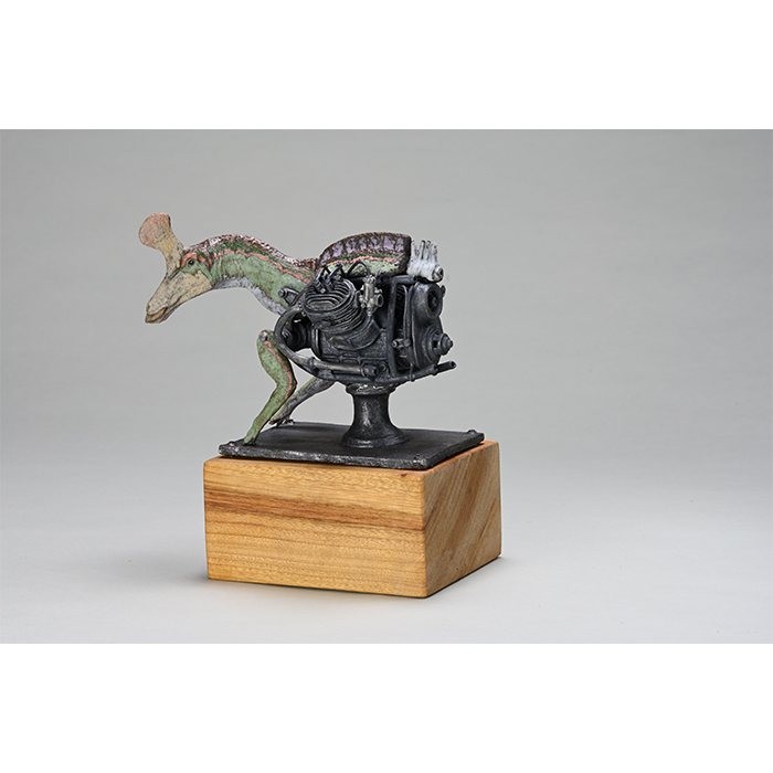 ランベオサウルスの胸像