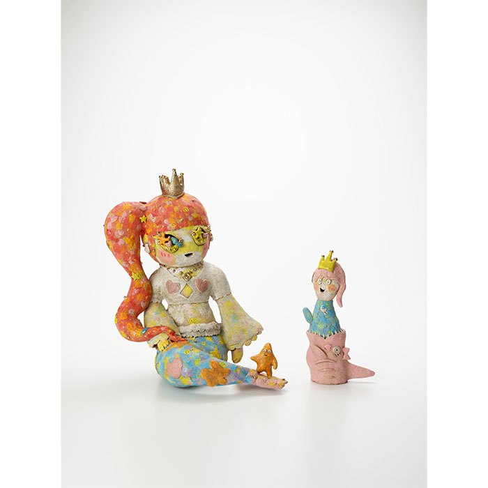 こどもの絵のやきもの