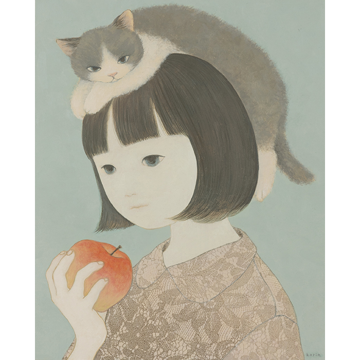 りんごと猫