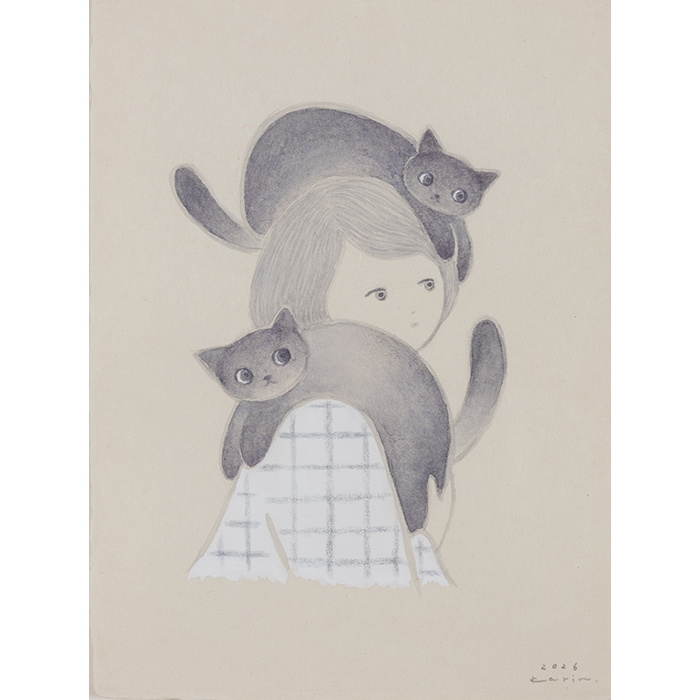 Two Cats(Sumi #1）