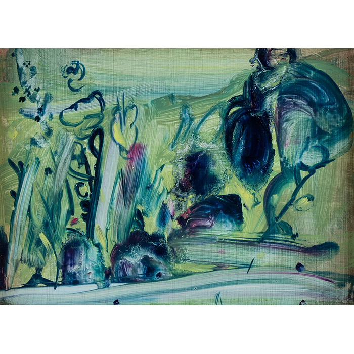 The Teal Thicket(蒼い庭）